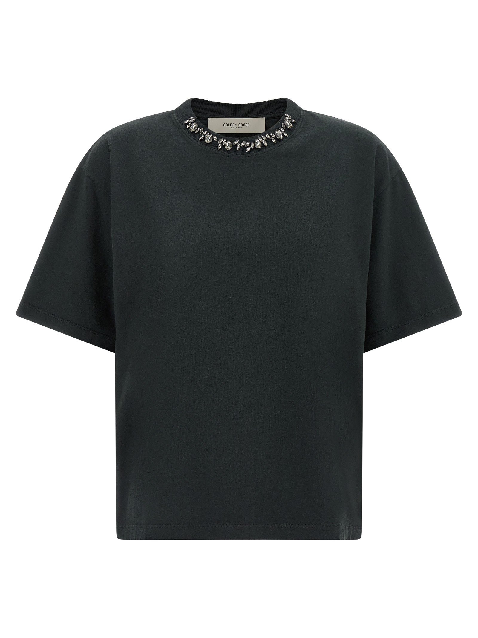 Crystal crew neck t-shirt