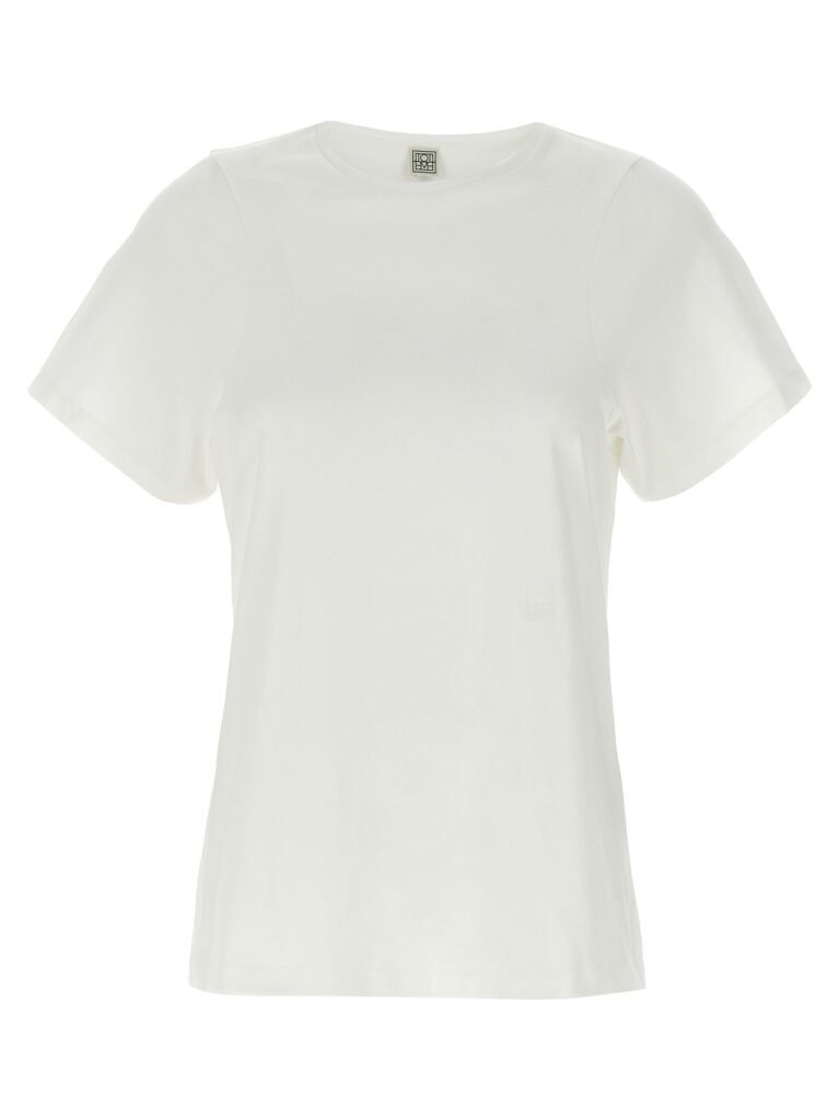 Curved seam' T-shirt