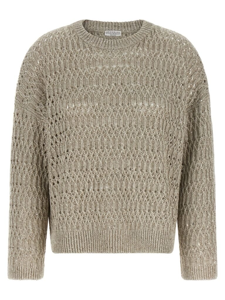 Dazzling Braids' sweater