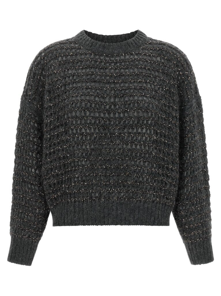 Dazzling Braids' sweater