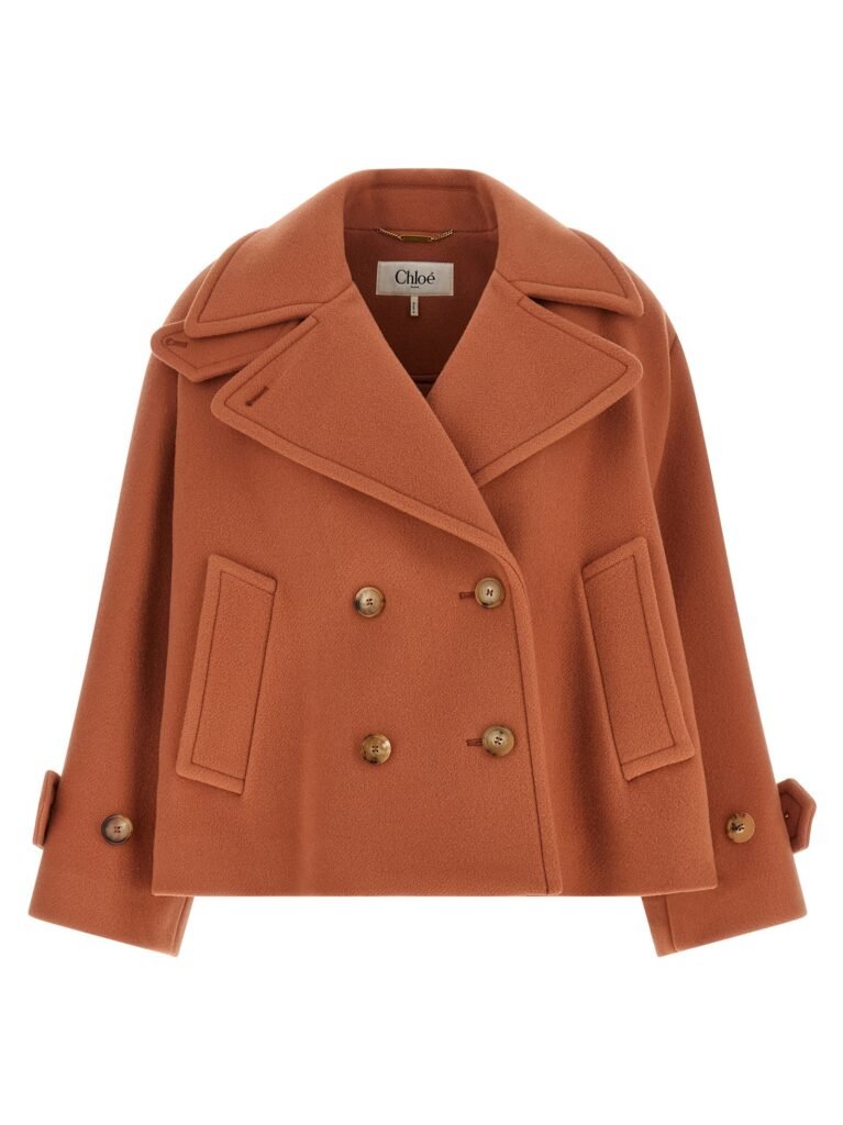 Double-breasted coat