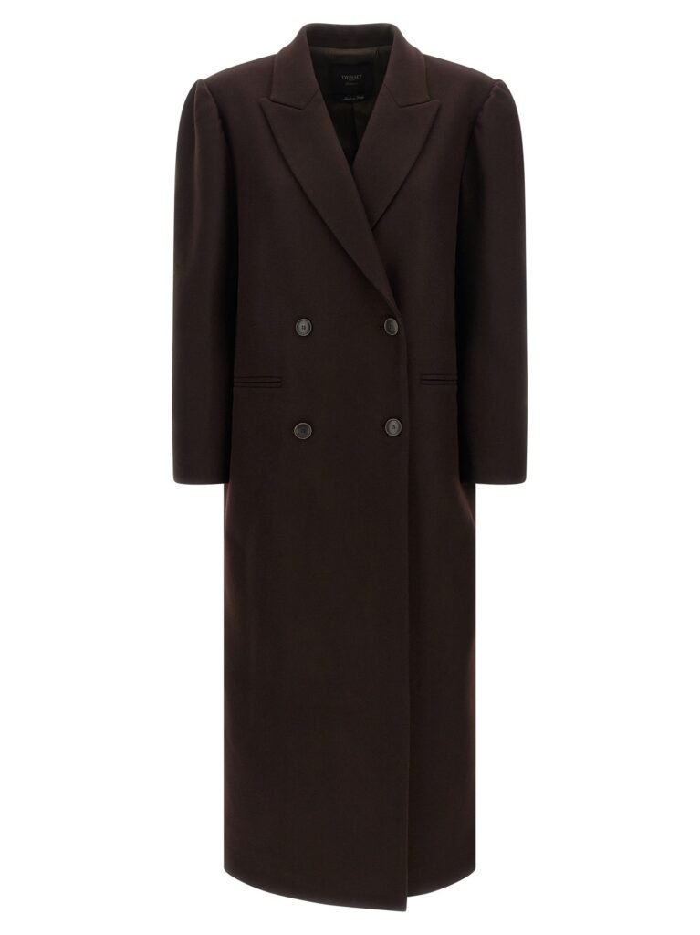 Double-breasted coat