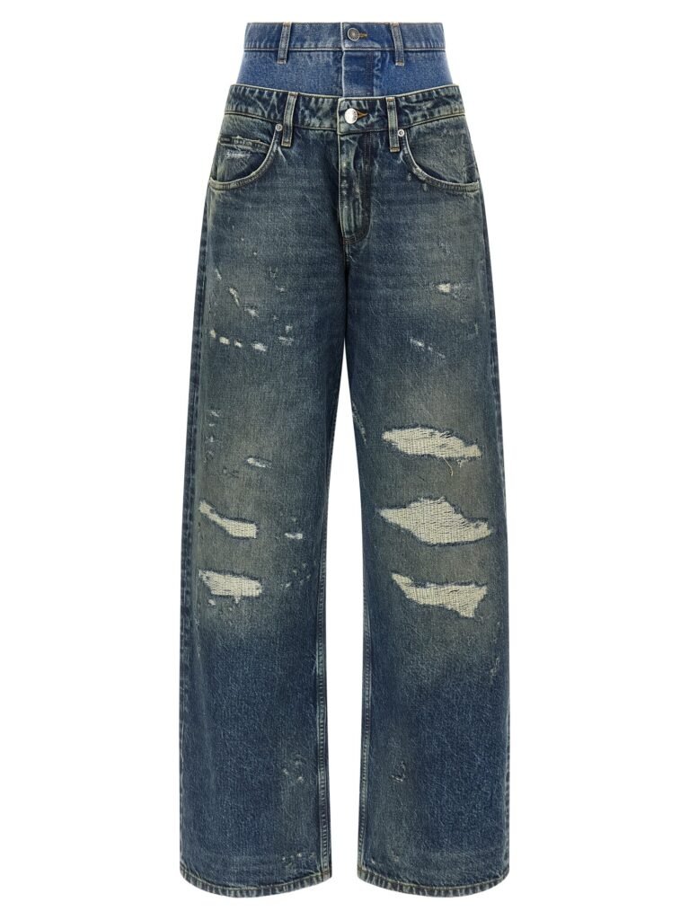 Double layer jeans