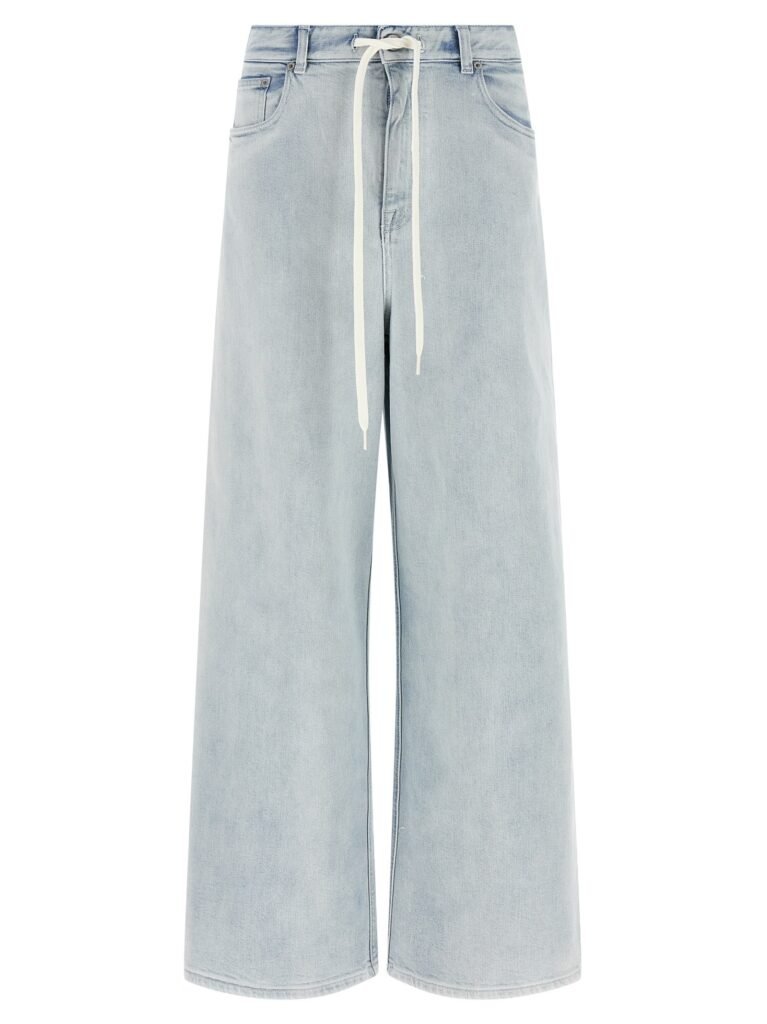 Drawstring jeans
