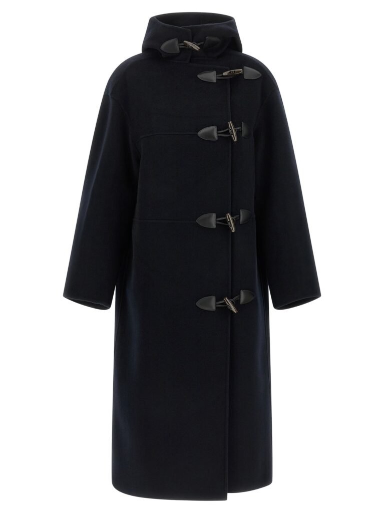 Duffle' reversible coat with alamari