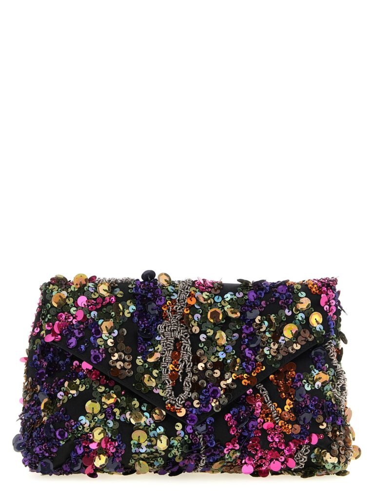 'Embellished Envelope' clutch