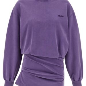 Faded sweatshirt dress
