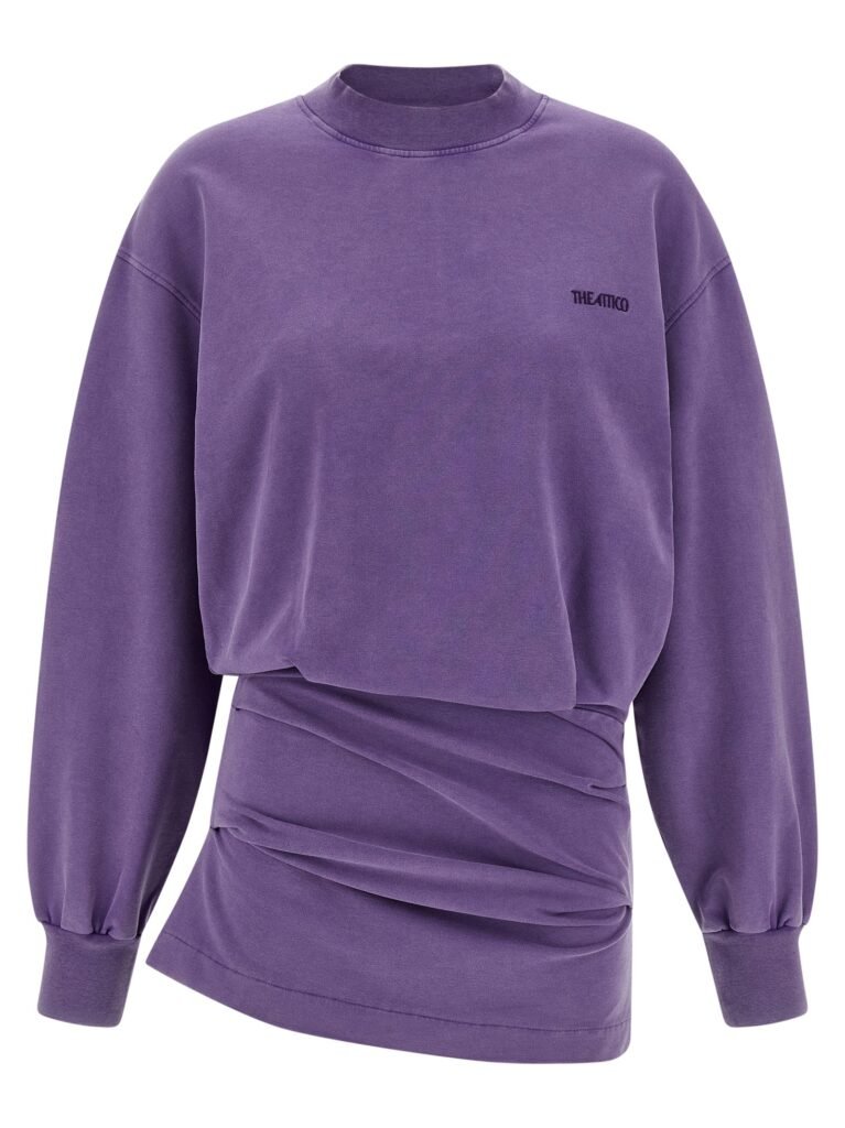 Faded sweatshirt dress