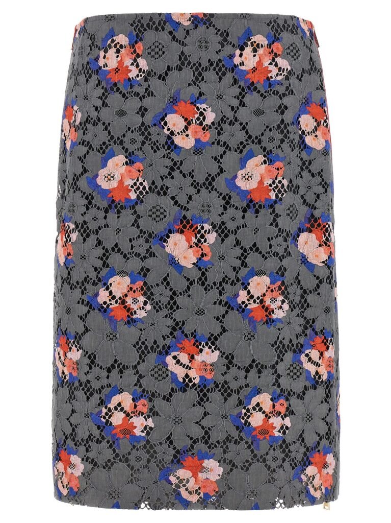 Fendi Bouquet' lace skirt