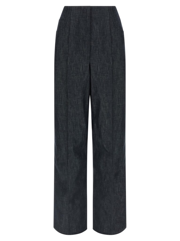 Fendi Roma' patch jeans