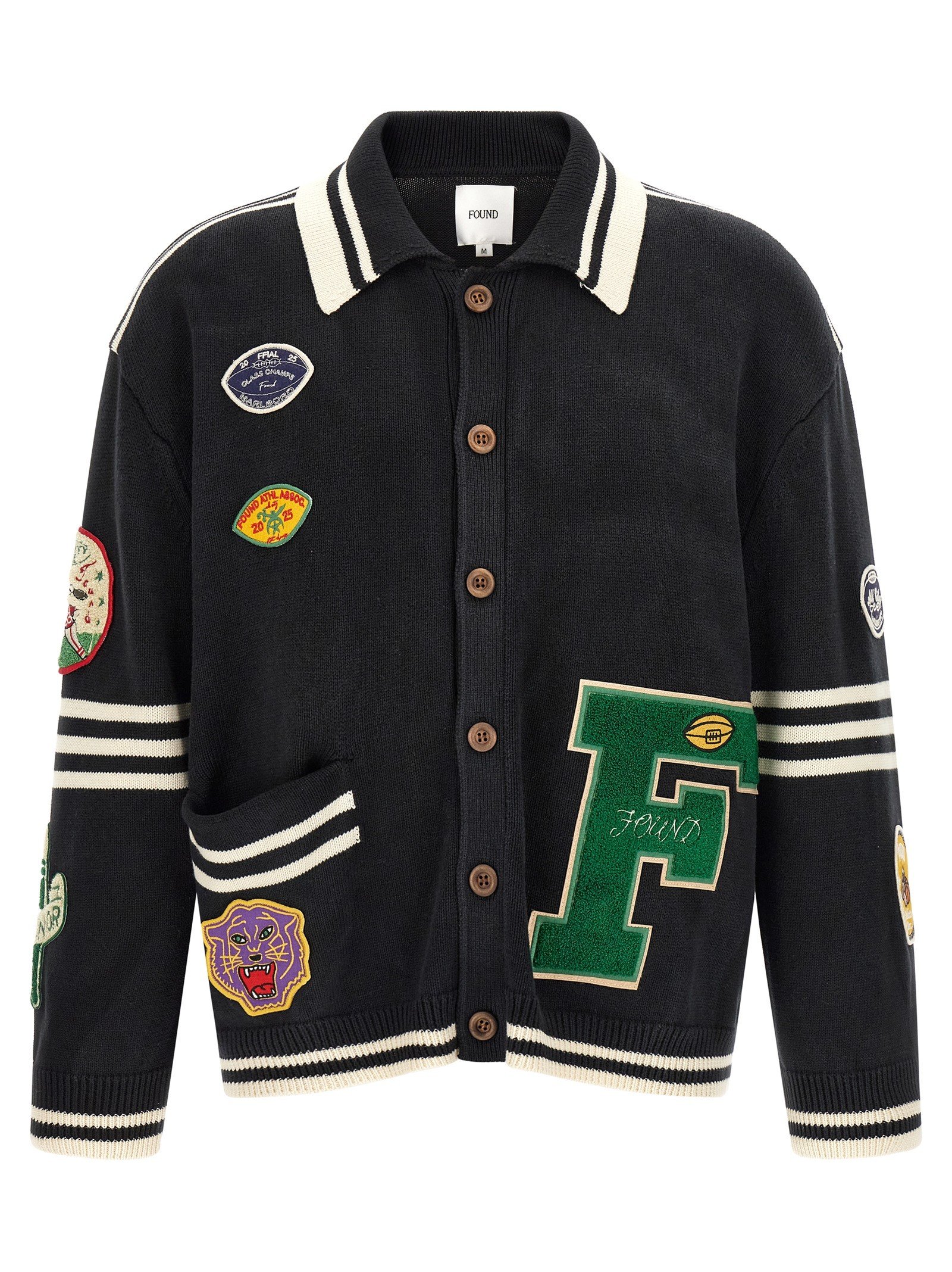 Fin Varsity' cardigan