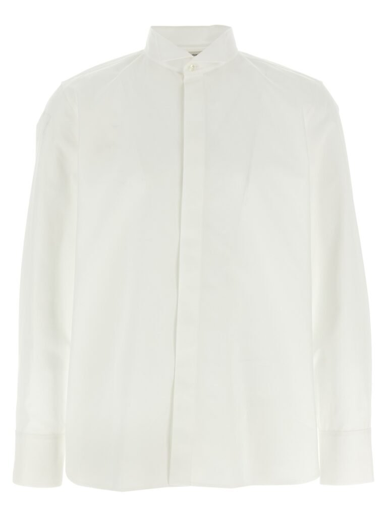 Flap collar shirt
