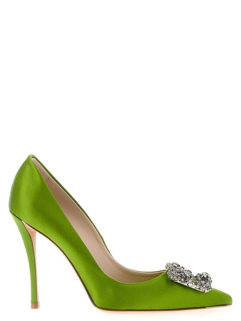 Flower Strass' pumps