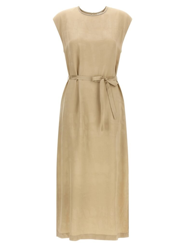 Fluid viscose dress