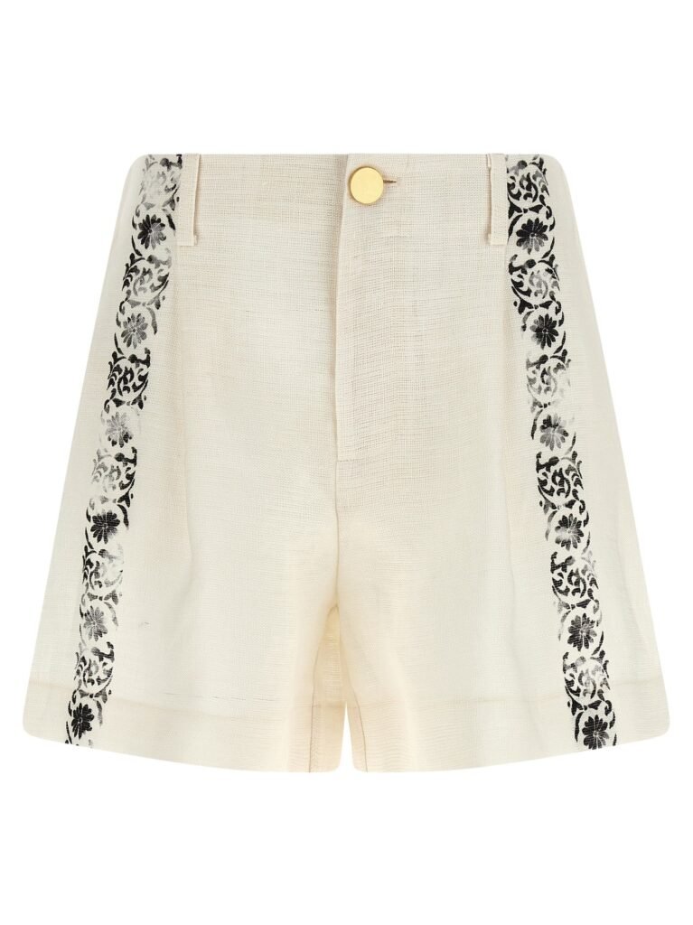 Fortuny' linen shorts