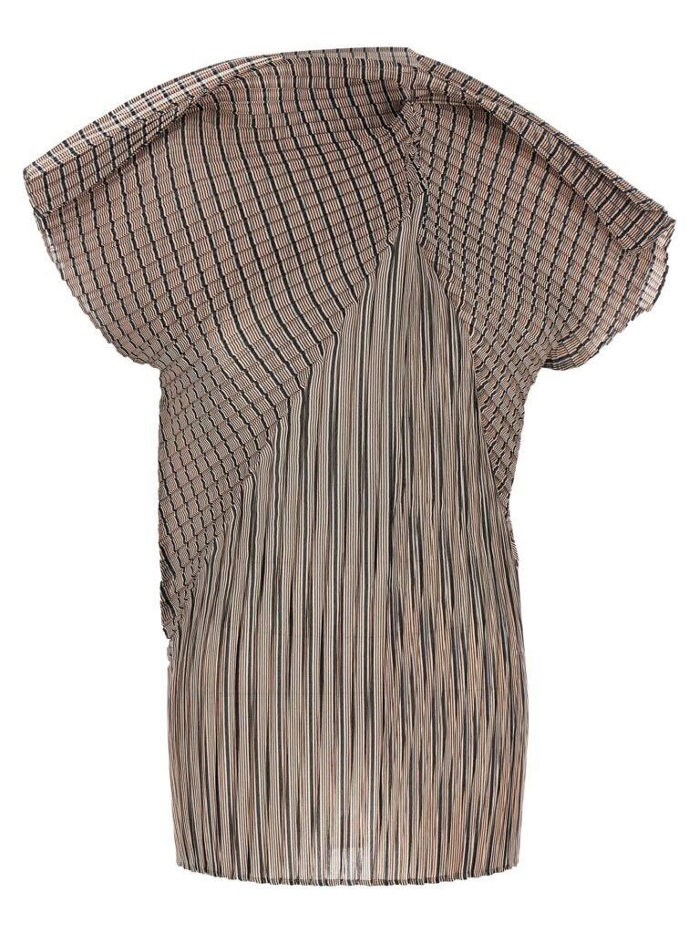 'Generic Stripes (Machine Pleats)' top