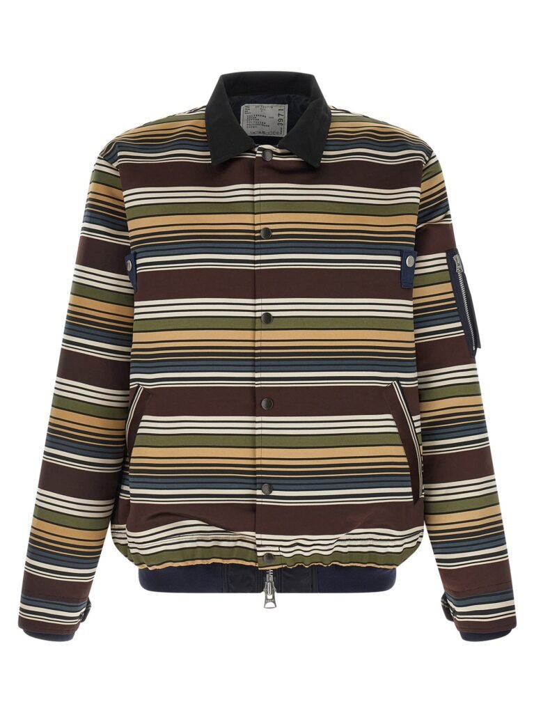 Horizontal Stripe' blouson