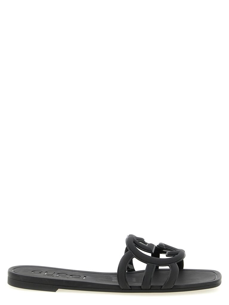 Incrocio GG' sandals - 'Gucci Lido' line