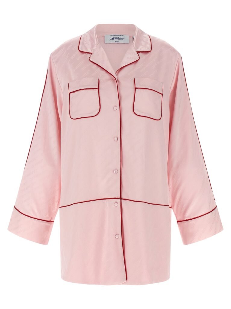 Jacquard Satin New Roxy Pajama' shirt