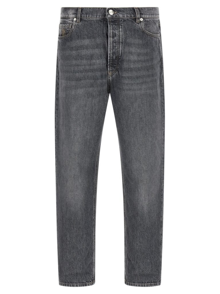 Jeans denim Greyscale