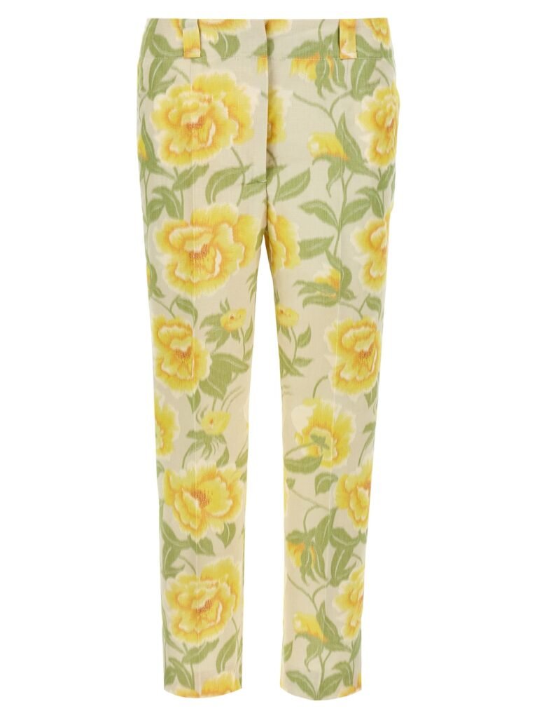 'Kenzo Peonies' pants