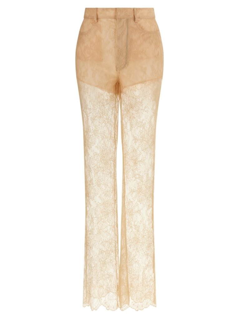 Lace trousers
