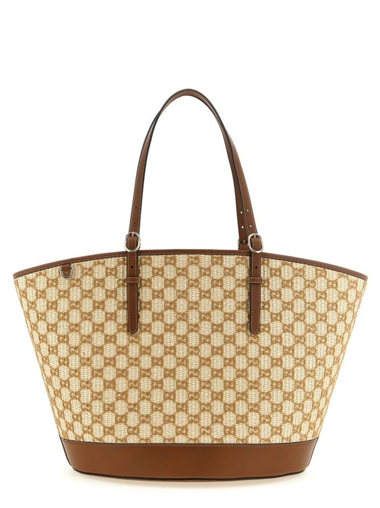 Large woven shopping bag