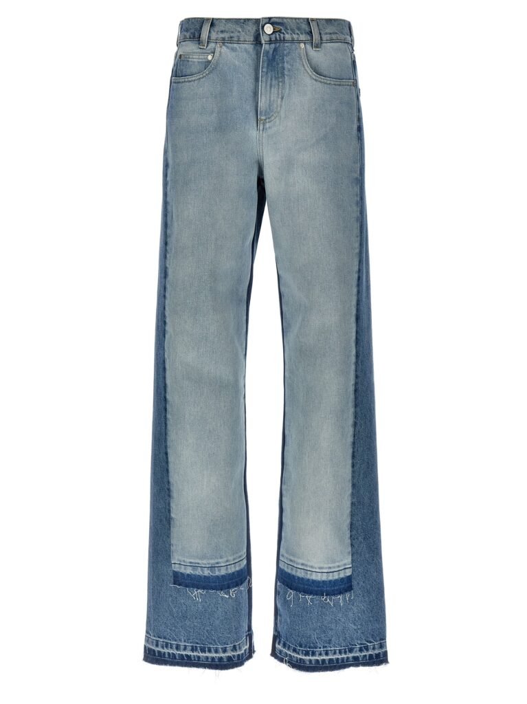 Layered jeans