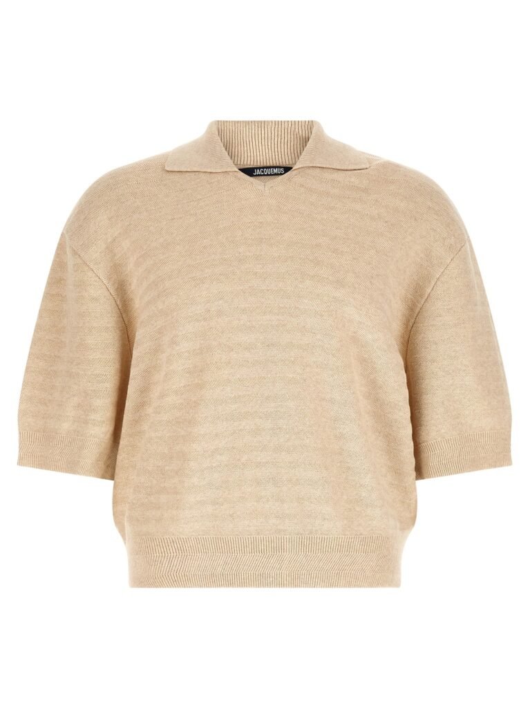 Le Polo Maille Chevron' polo shirt