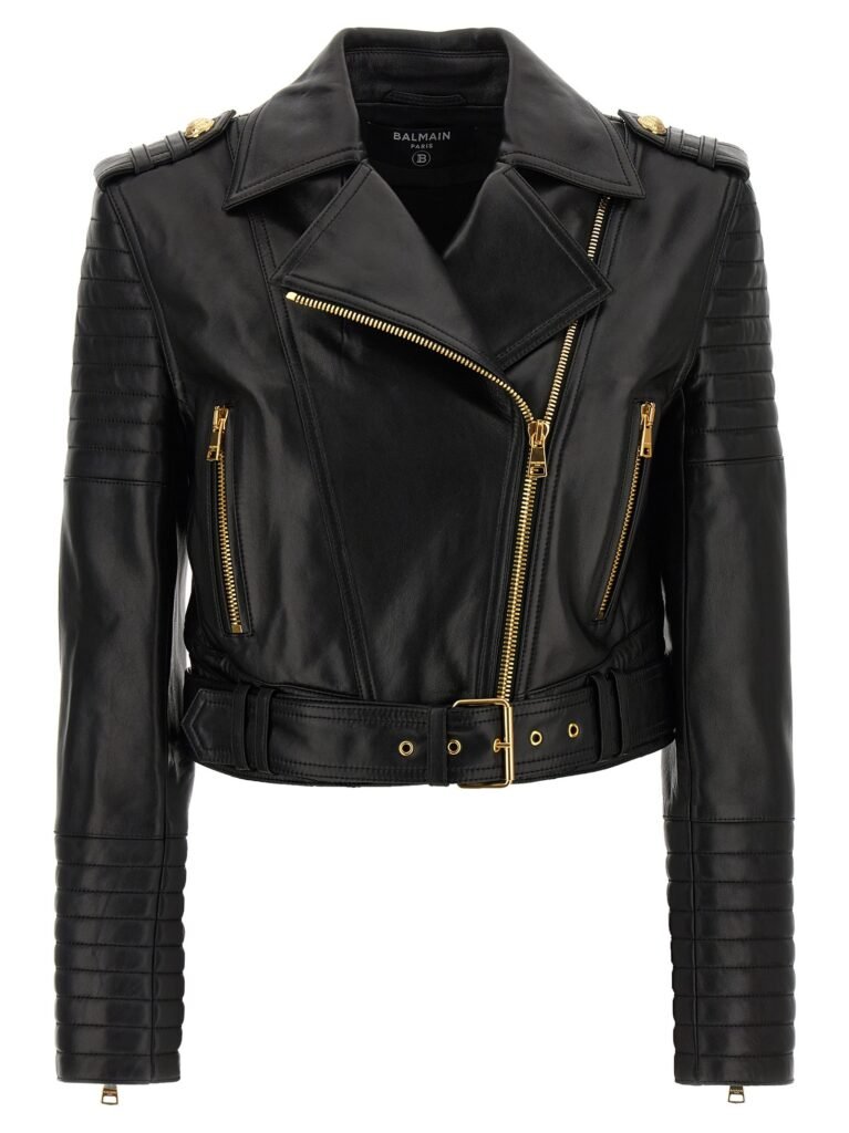 Leather jacket