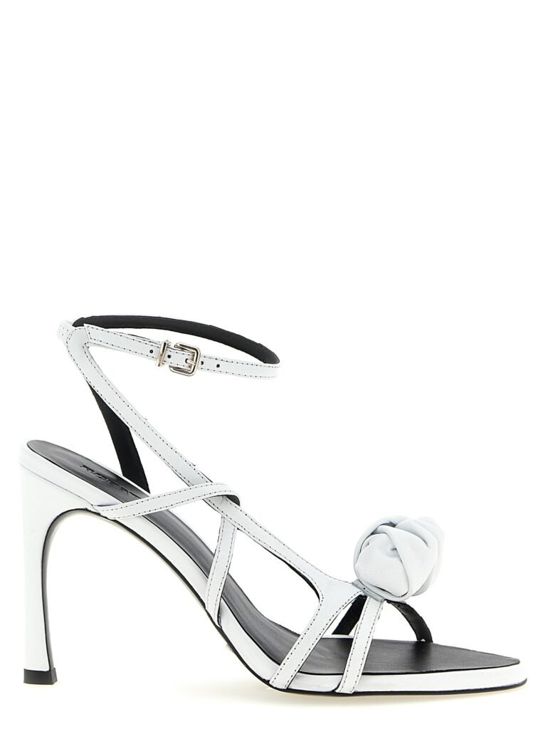 Leather Knot' sandals