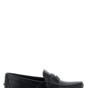 Leather loafers