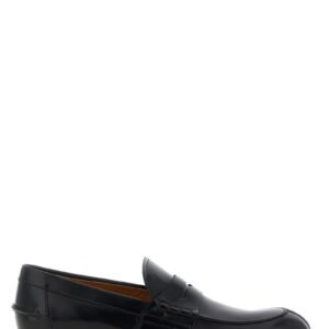 Leather loafers
