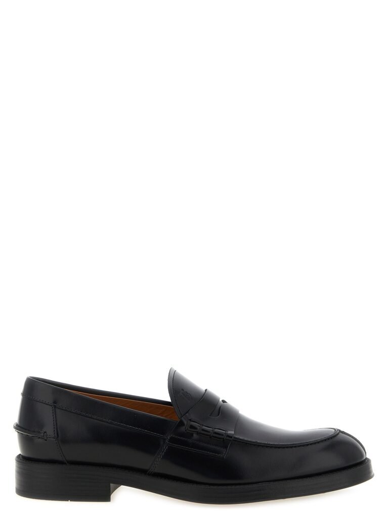 Leather loafers