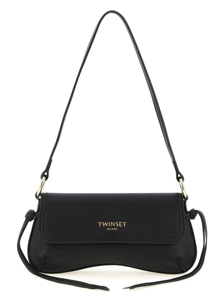 Leather shoulder bag