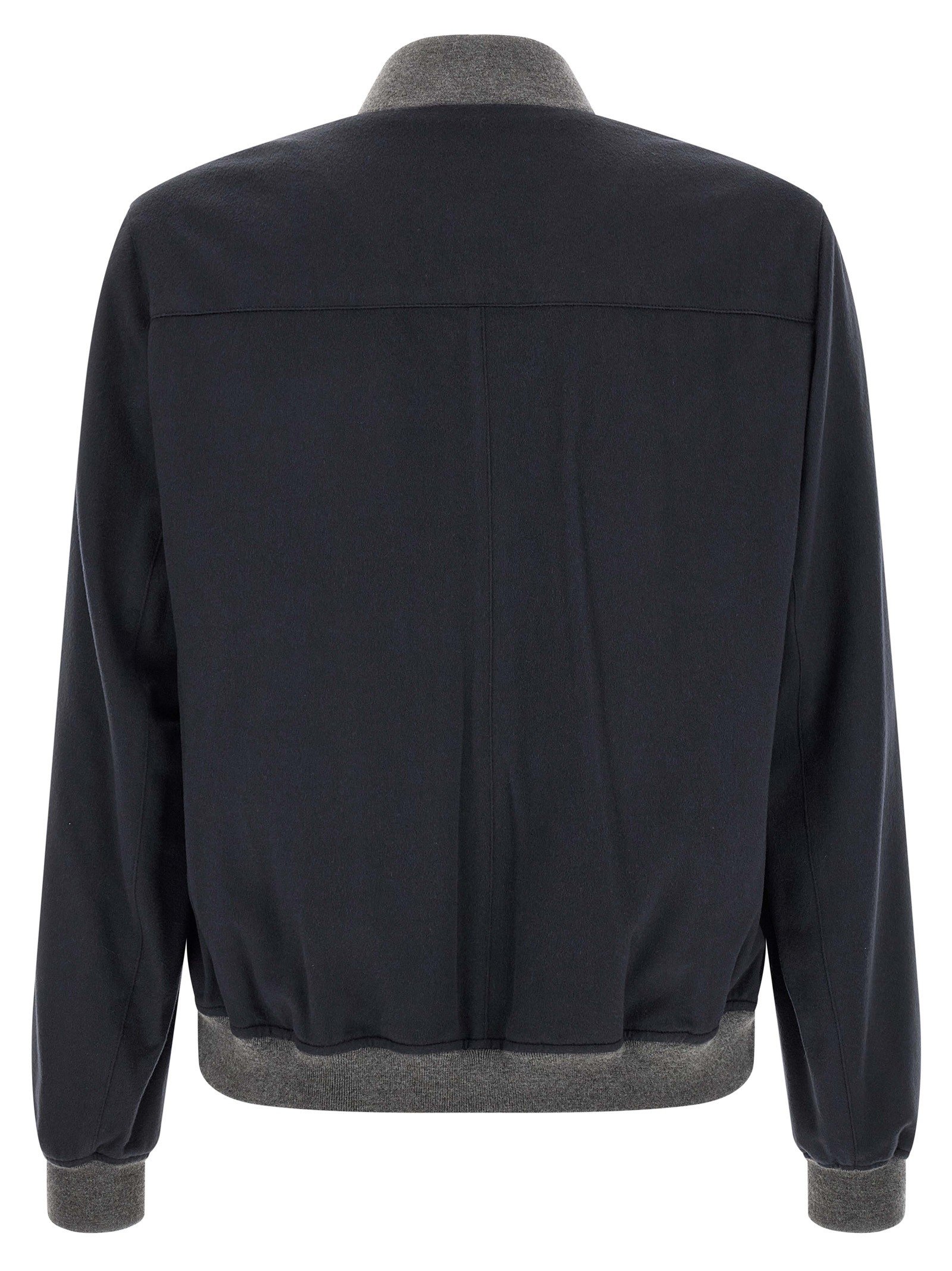 Light flannel bomber jacket - Image 2