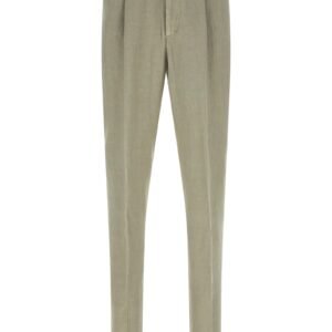 Linen gabardine trousers