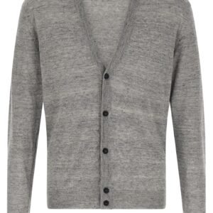 Linen silk cardigan