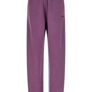 Logo embroidery joggers