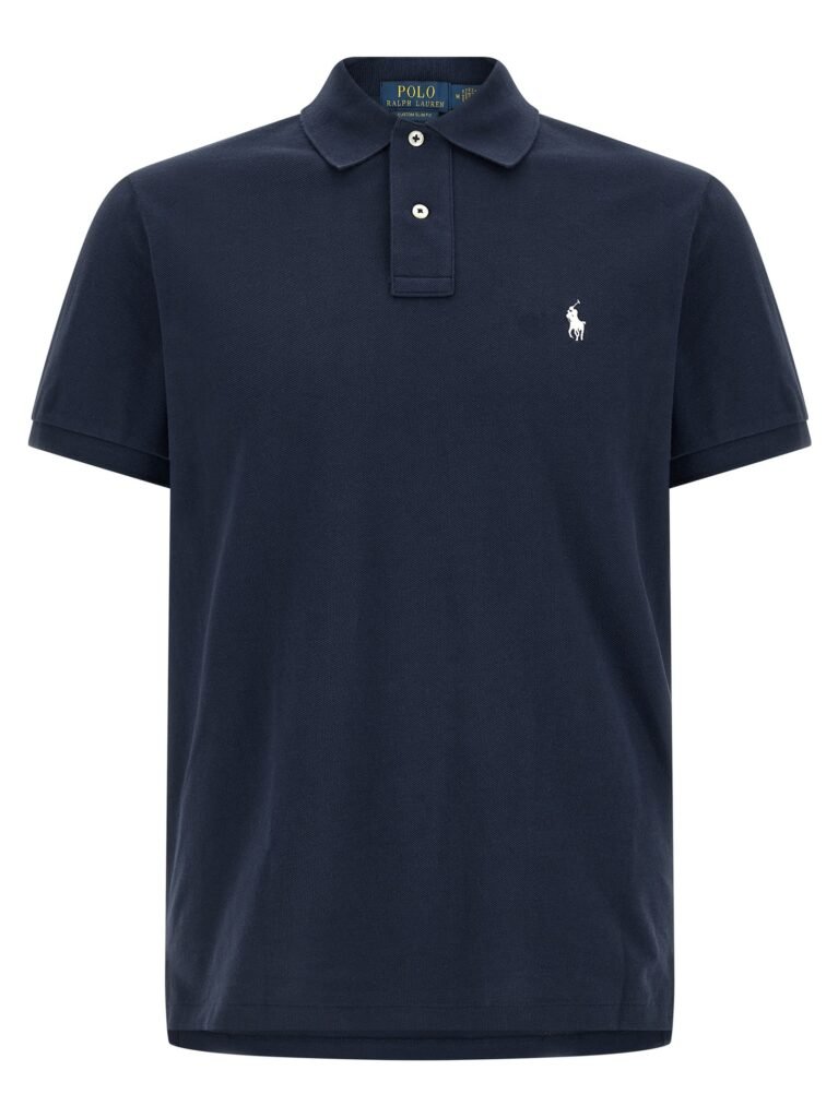 Logo embroidery polo shirt