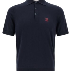 Logo embroidery polo shirt