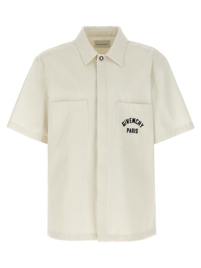 Logo embroidery shirt