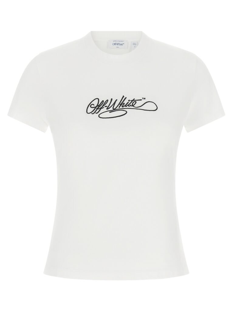 Logo embroidery t-shirt