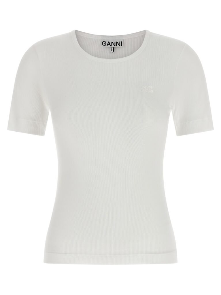 Logo embroidery t-shirt