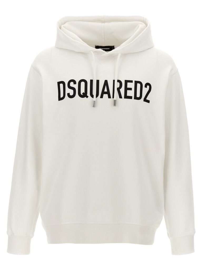 Logo print hoodie
