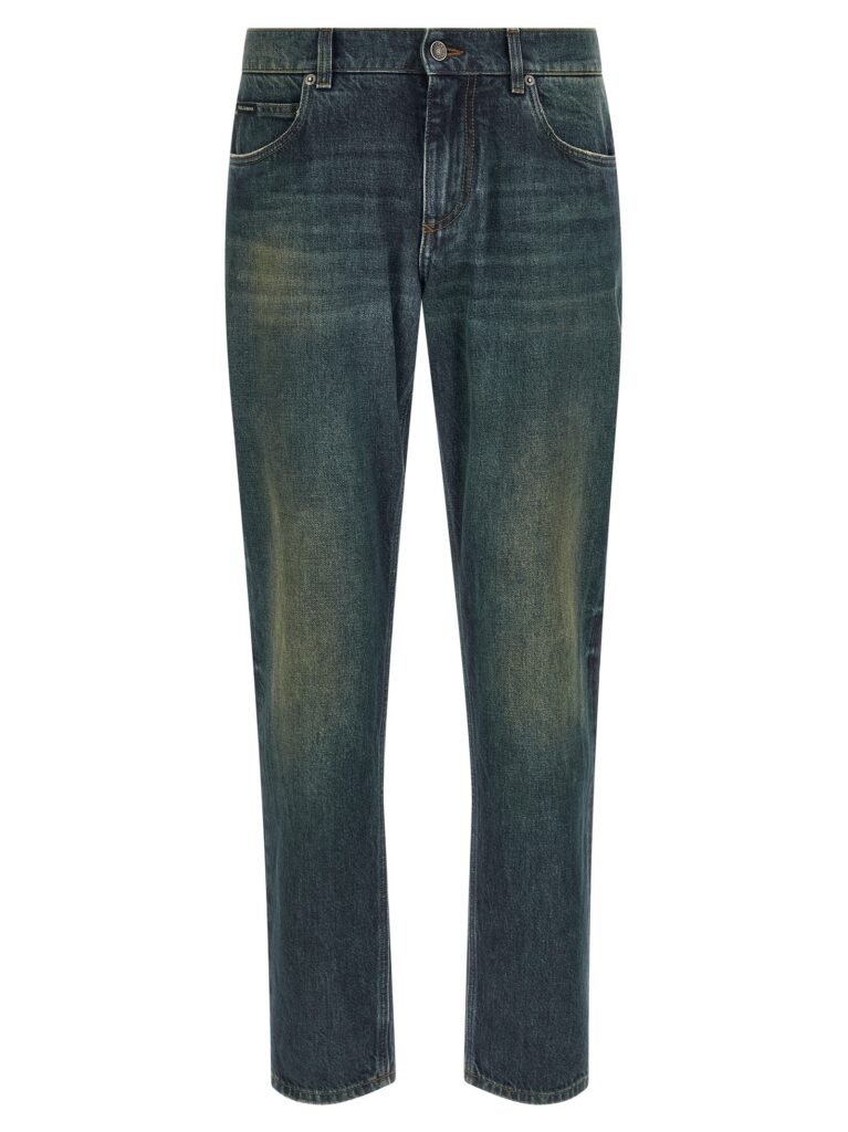 Logo tag jeans