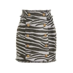 Lurex Zebra' skirt