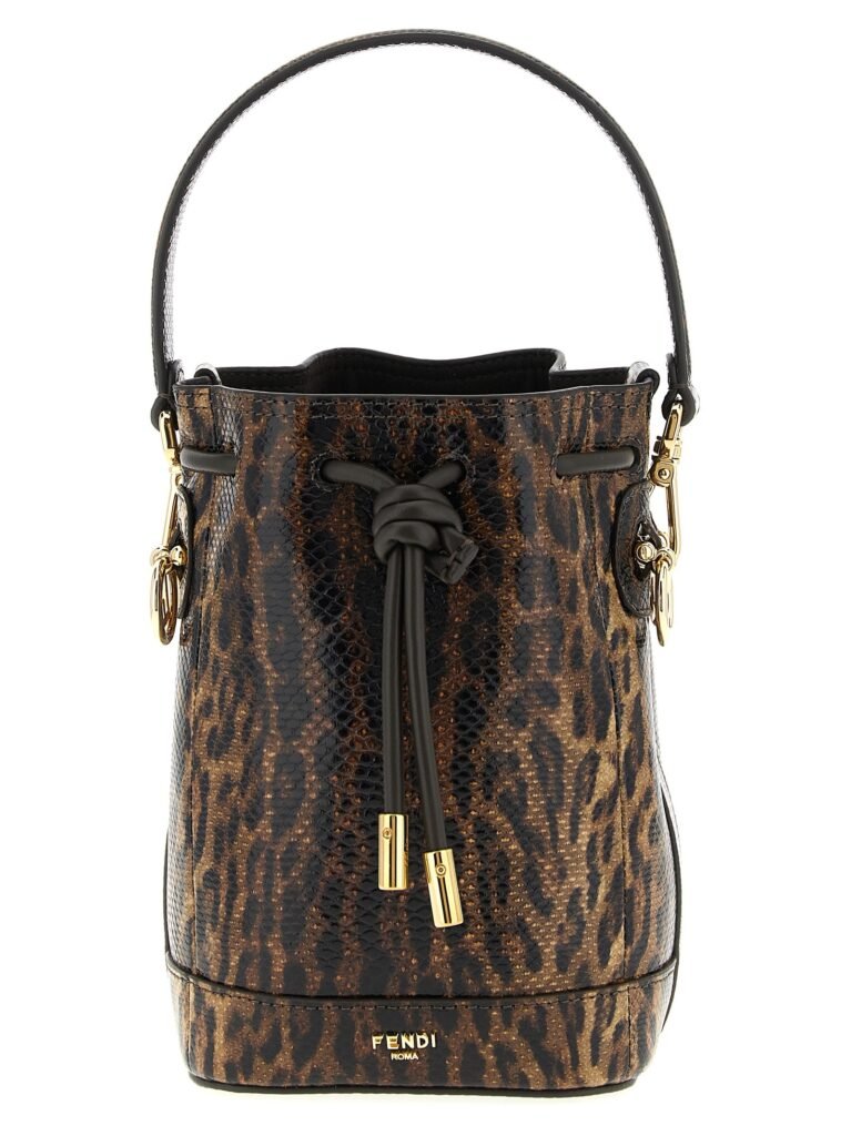 Mon Tresor' mini bucket bag