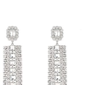 'Multi Crystal Droplet' earrings