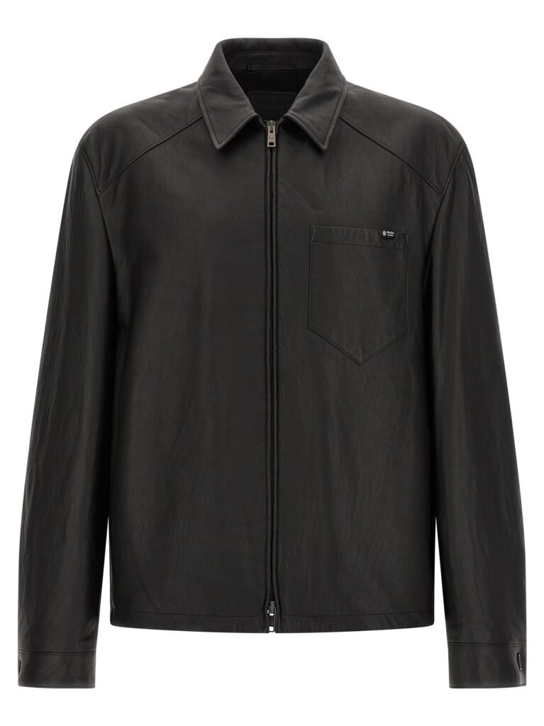 Nappa leather jacket